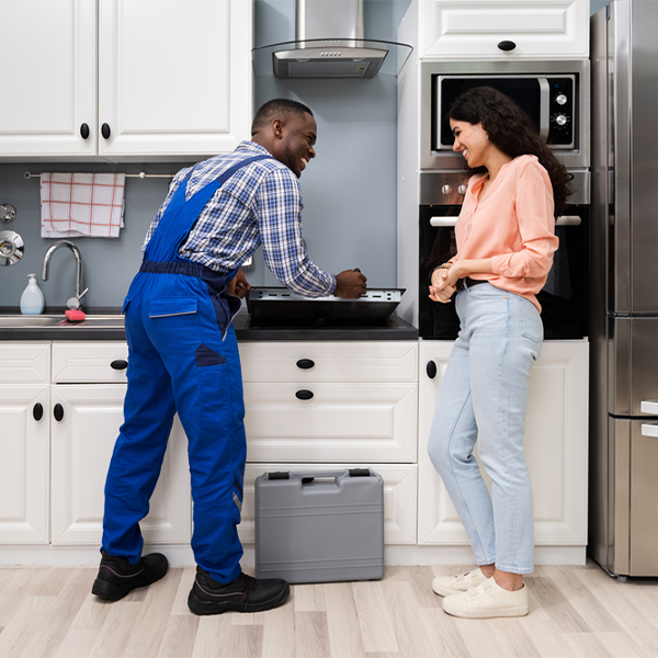 what kind of warranty do you offer on your cooktop repair services in Okaloosa County